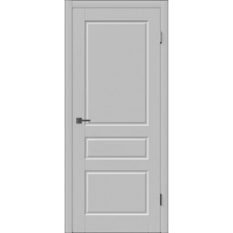 Межкомнатная дверь Белая Эмаль V Малага цвет  Манхэттен